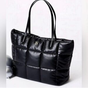 Victoria’s Secret Stylish Black Tote Bag